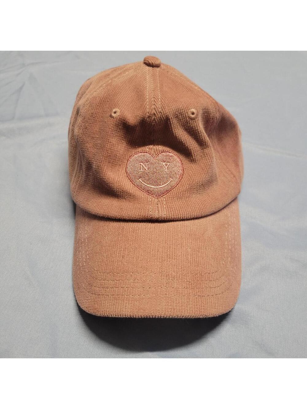 New York or Nowhere NYON Corduroy Heart Baseball Cap Brand New